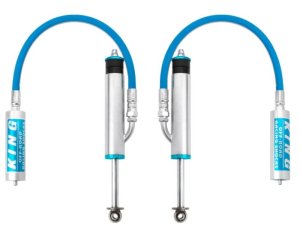 Mitsubishi Montero Suspension Shock Absorber Set - Rear - King Shocks - 2.0 Dia Remote Reservoir - `91-`00